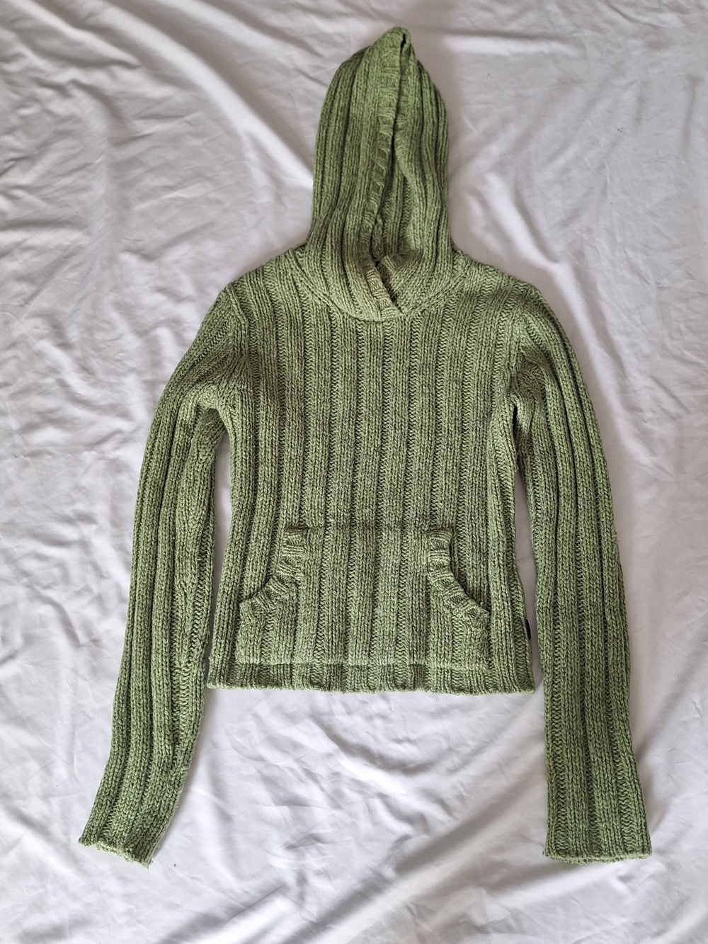 Abercrombie & Fitch Vintage Y2K Green Sweater Hoodie